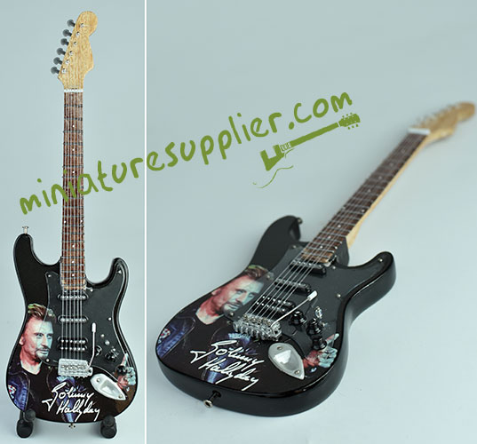 Miniature Electric Guitar ES Red Cherry 