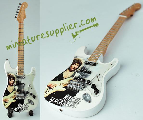 Miniature Guitar replicas Ritchie Blackmore