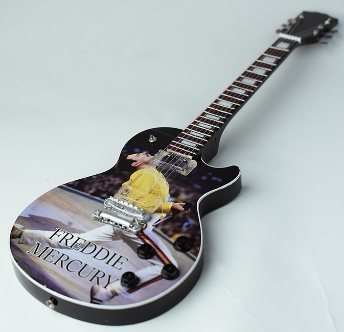 wholesale miniature guitar Freddie Mercury in cheap price