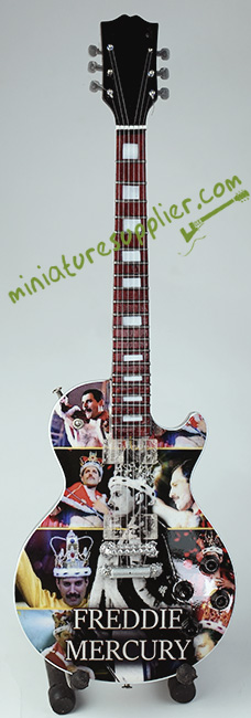 Miniature guitra Freddie Mercury Queen 