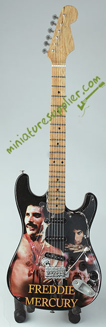 Miniature guitra Freddie Mercury Queen 