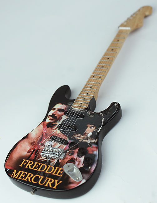 wholesale miniature guitar Freddie Mercury in cheap price