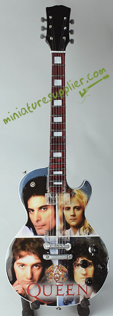 Miniature guitra Freddie Mercury Queen 