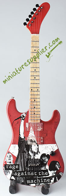 Miniature guitar replica Freddie Mercury, Queen
