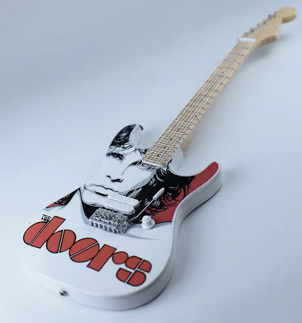 The Doors Jim Morrison's miniature guitar for sale