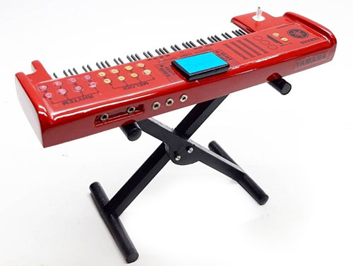 Replica miniature keyboard electric made in Bali Indonesia