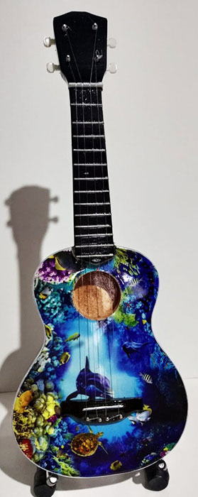 supplier and wholesale miniature ukulele guitar replica made in Bali Indonesia