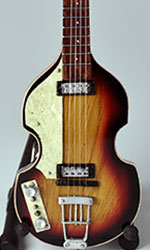 Miniature Guitar Bass Hofner The Beatles