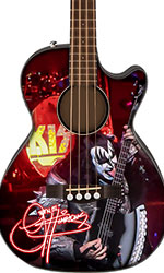 Miniature Bass acoustic Gene Simmons Kiss