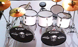 Jimmy Owen Sullivan, Avenged Sevenfold miniature drum set for sale
