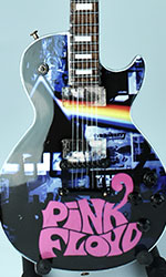 Miniature guitar electric Pink Floyd decal printings