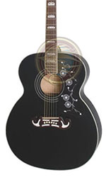 Elvis Presley miniature guitar acoustic Black guitar replicas