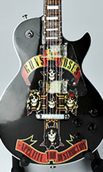 miniature replica guitar Guns N Roses Appetite for Destruction