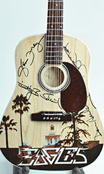 wholeasle miniature guitar acoustic Eagles Hotel California