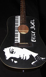 small acoustic guitar replica billy joel