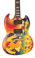 miniature replica guitars Eric Clapton the Fool