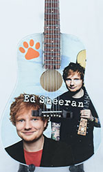 acoustic guitar ornament miniature Ed Sheeran