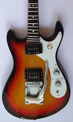 miniature replica guitar Mosrite