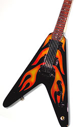 Miniature guitar replica James Hetfield