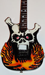 Lynch Skull burn miniature guitar wholesale