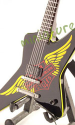 miniature guitar crafts Harley Davidson