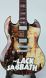  Black Sabbath Mop Rules miniature guitar stand