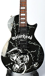 Motorhead chain miniature guitar decals