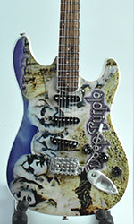 Deep Purple miniature guitar decals