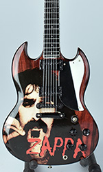 miniature guitar airbrush Frank Zappa