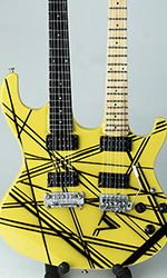 miniature electric guitar Van Halen Double Neck