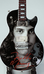 miniature electric guitar Freddie Mercury