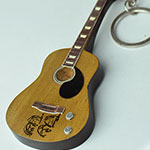 Acoustic guitar keychain, John Lennon Guitar
