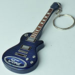 Key ring guitar Ford, key chain miniature guitar