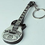 guitar Key ring Jack Daniels, key chain Guitar miniature 