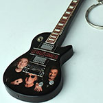 Key ring guitar Johnny Halyday, Les Vieilles Canailles