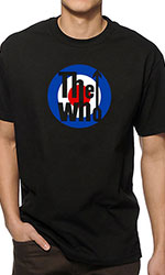 T Shirt The Who Logo Logo Targe