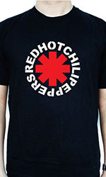 T Shirt RHCP Red Hot Chilli Paper