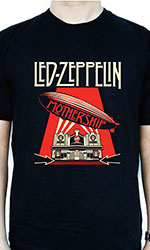 T Shirt Led Zeppelin Mothership Logo